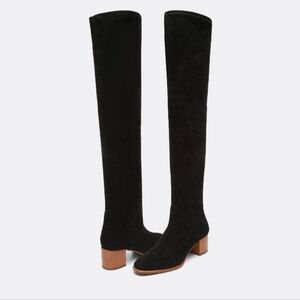 Joanna Over The Knee Boot genuine suede